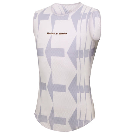 Maglia intima senza maniche Santini Mads Pedersen Momentum Series - Beige Santini