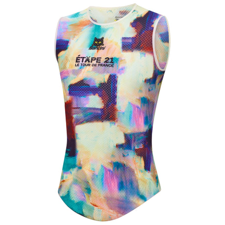 Maillot sous-vêtement sans manches Santini Tour de France - Arrivée Montmartre