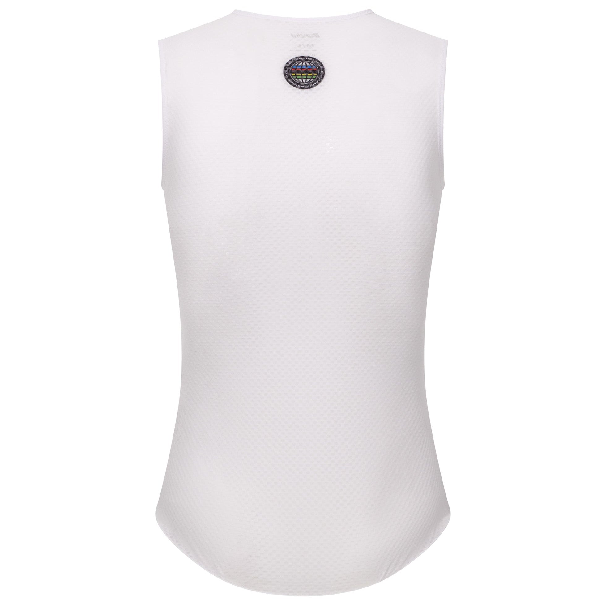 Santini UCI sleeveless base layer - White