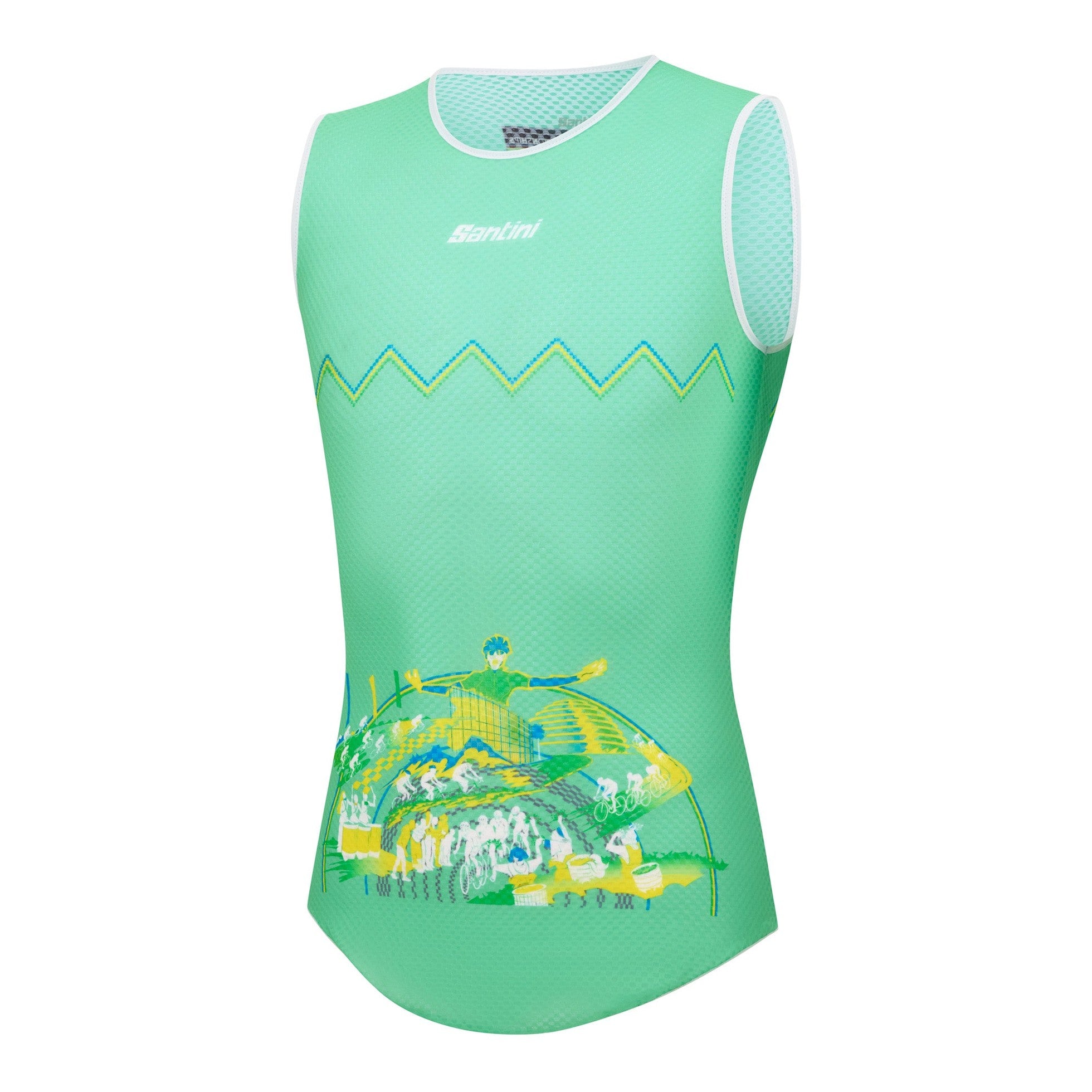 Maglia intima senza maniche Santini UCI World Championship Rwanda 2025 - Kigali Santini