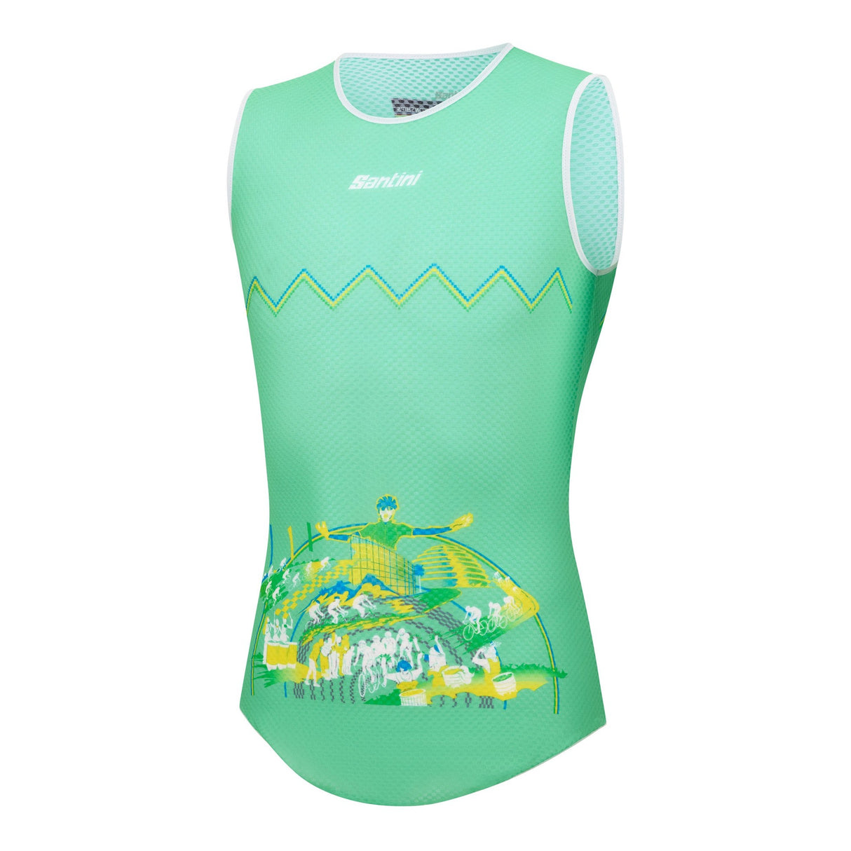 Maglia intima senza maniche Santini UCI World Championship Rwanda 2025 - Kigali Santini