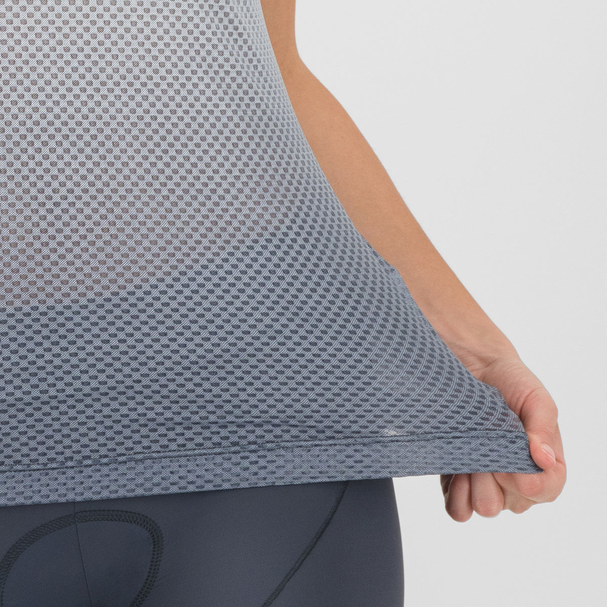 Maillot interior sin mangas mujer Karpos Verve Mesh - Gris