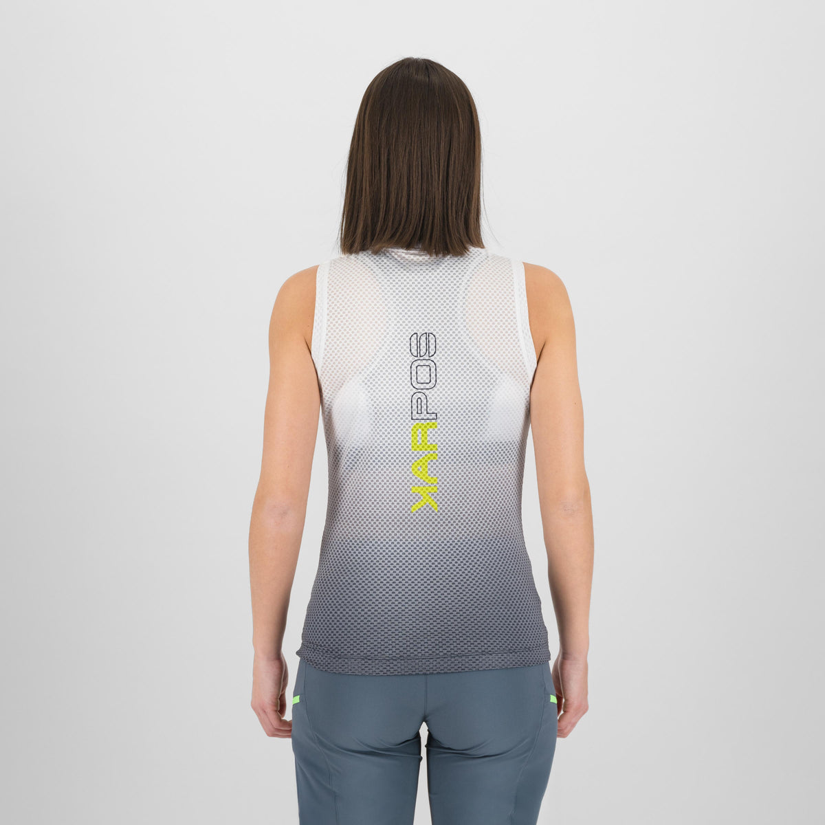 Maillot interior sin mangas mujer Karpos Verve Mesh - Gris