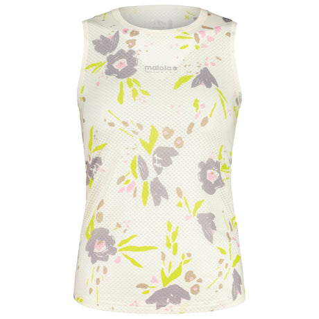 Maglia intima senza maniche donna Maloja PineM - Bianco Maloja
