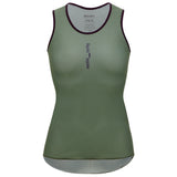 Maglia intima senza maniche donna Santini Lieve - Verde Santini