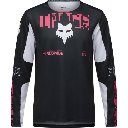 Fox Ranger Digi Image kid long sleeve jersey - Black