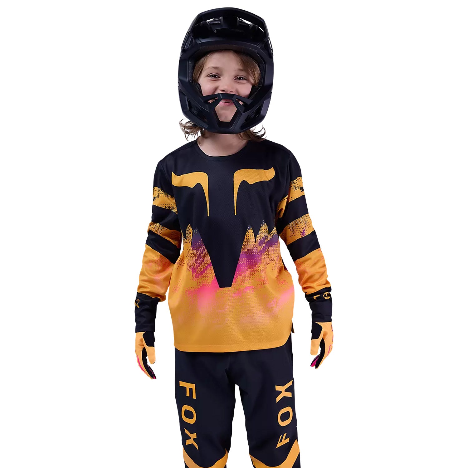 Maglia manica lunga bambino Fox Ranger Kairos - Arancio Fox