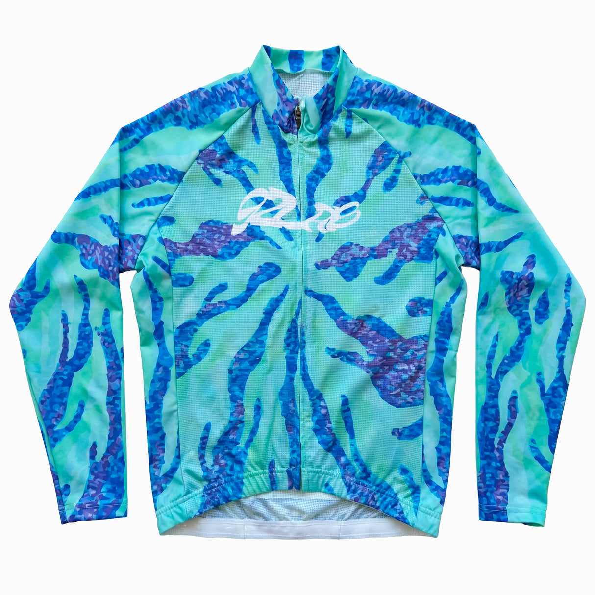 92Lab Factory Flame long sleeve jersey - Light blue