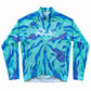 92Lab Factory Flame langarmtrikot - Hellblau