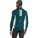 Maglia maniche lunghe Adidas Tempo 3-Stripes - Verde Adidas