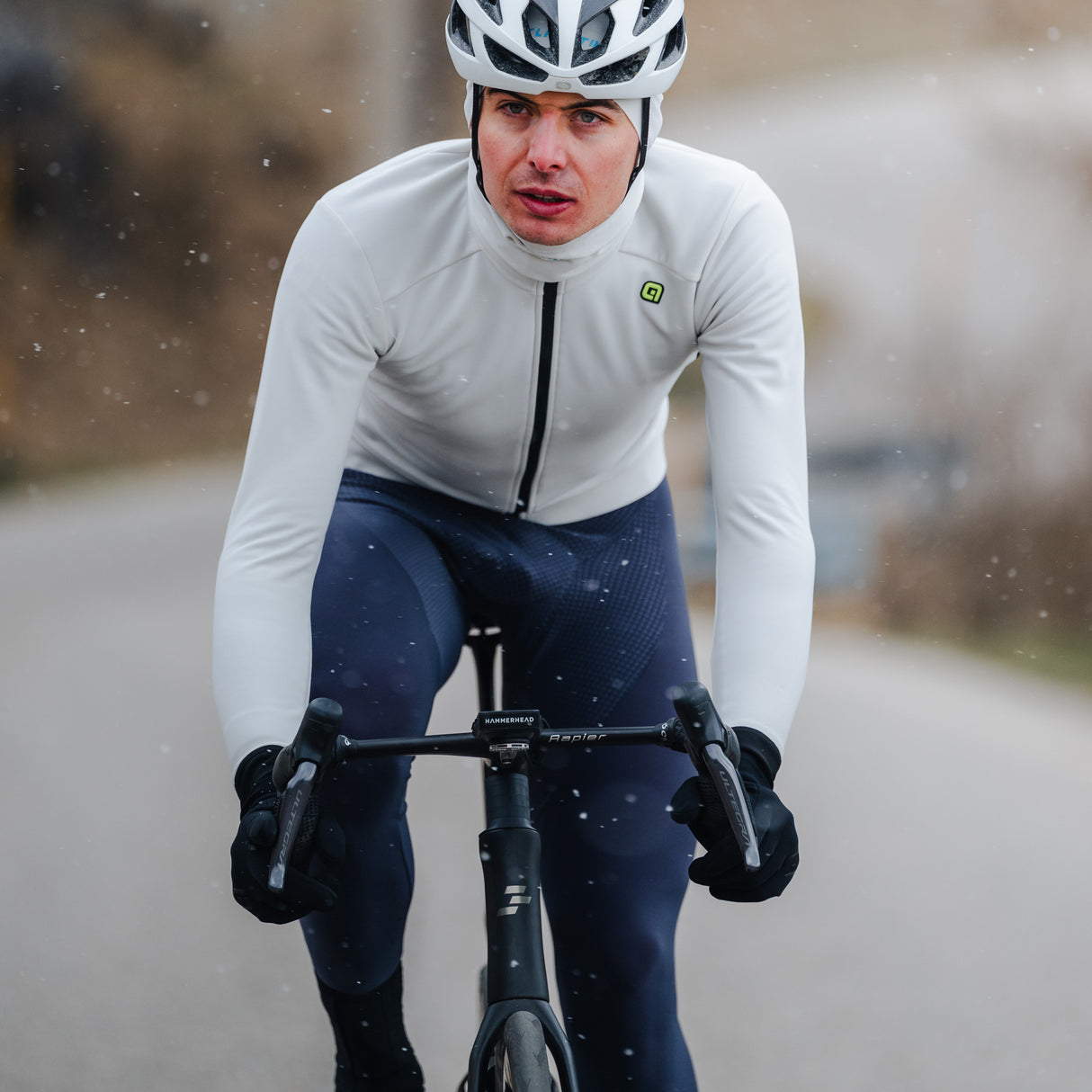 Ale Klimatik K-Idro long sleeve jersey - Light grey