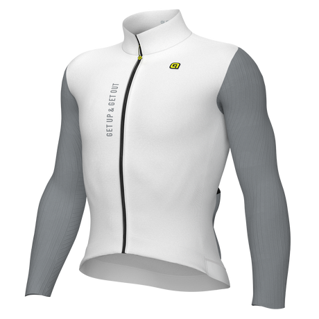 Ale PR-E Follow Me long sleeve jersey - White