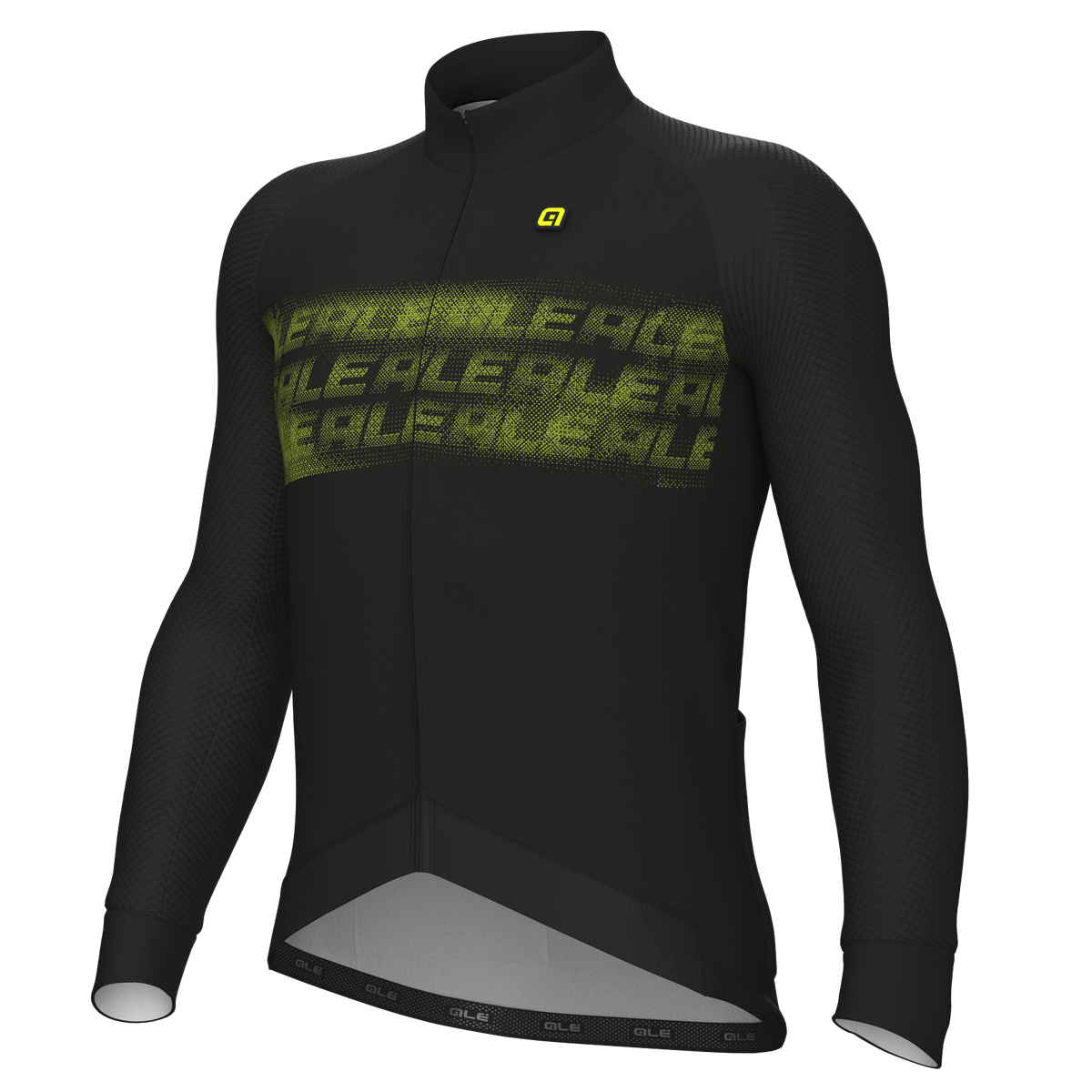 Maglia maniche lunghe Ale PR-E Identity - Nero Ale