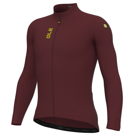 Ale Pragma Fondo 3.0 long sleeve jersey - Bordeaux