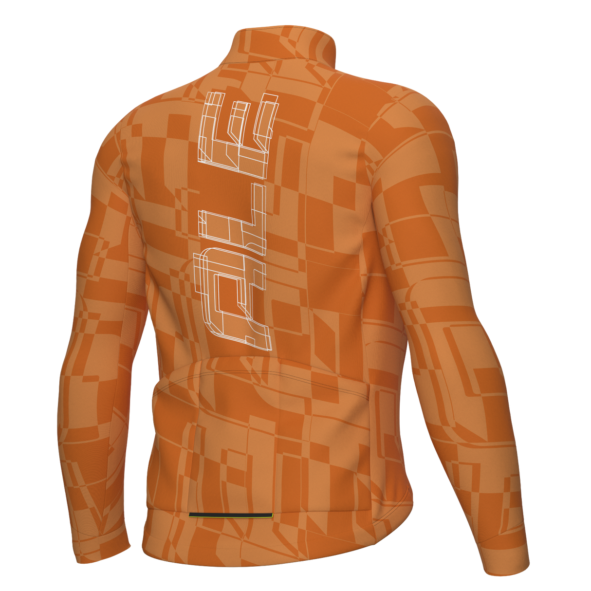 Ale Pragma Schema long sleeve jersey - Orange
