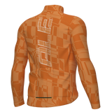 Ale Pragma Schema long sleeve jersey - Orange