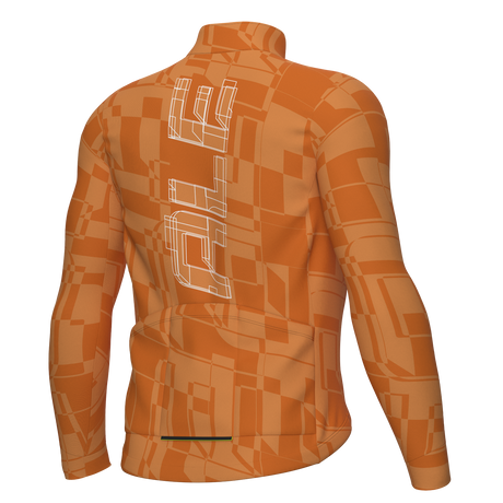 Ale Pragma Schema long sleeve jersey - Orange