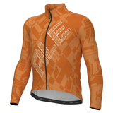 Ale Pragma Schema long sleeve jersey - Orange