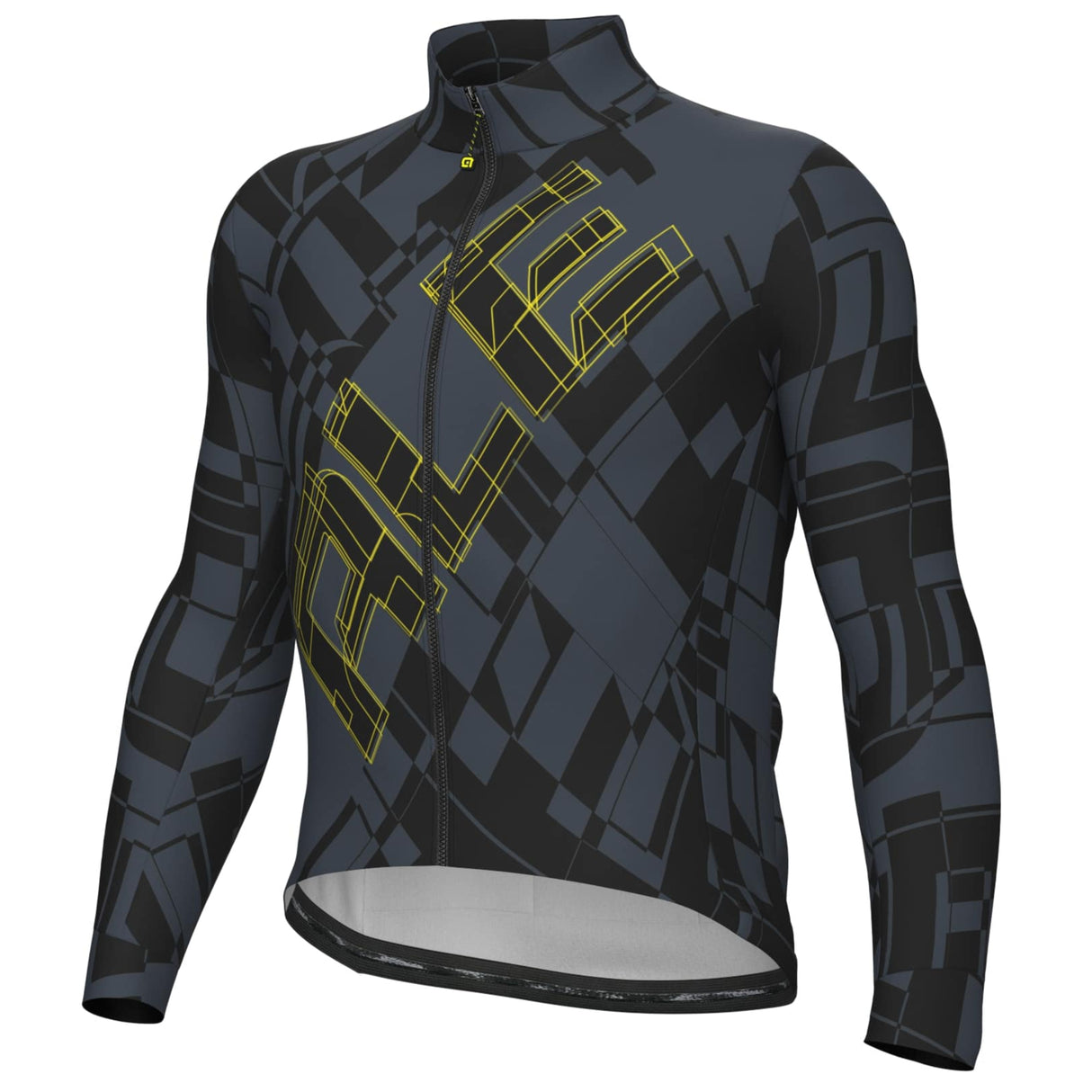 Maglia maniche lunghe Ale Pragma Schema - Nero Ale