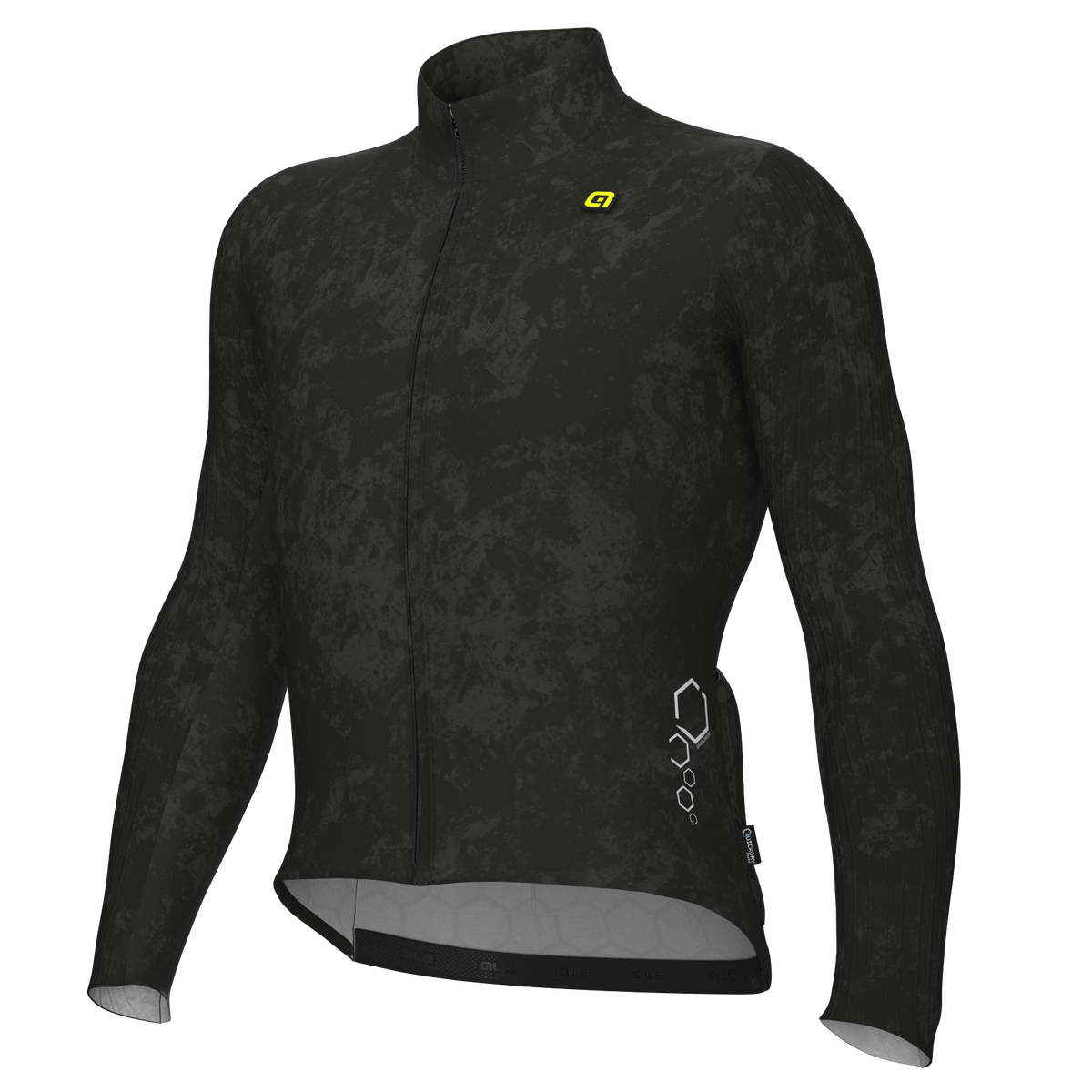 Ale R-EV1 Grafenium long sleeve jersey - Black