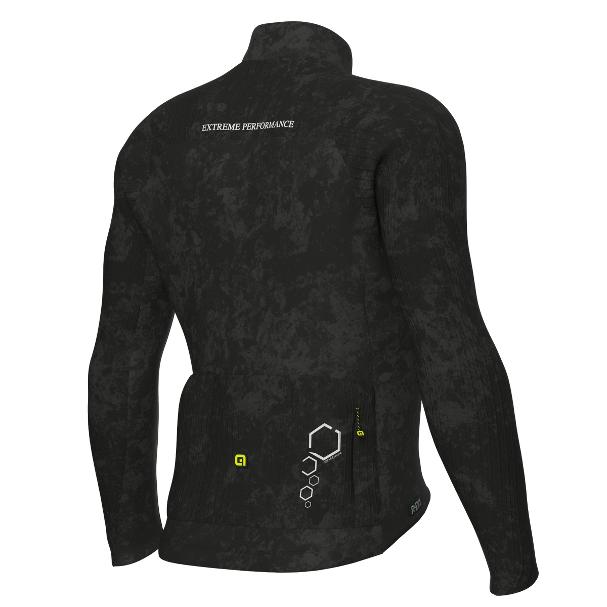Ale R-EV1 Grafenium long sleeve jersey - Black