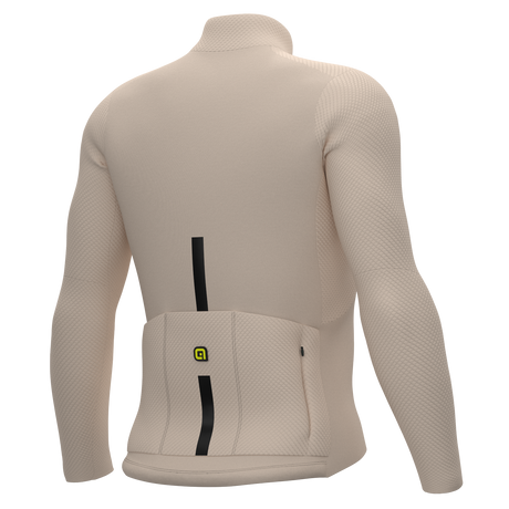Ale R-EV1 Warm Race long sleeve jersey - Beige