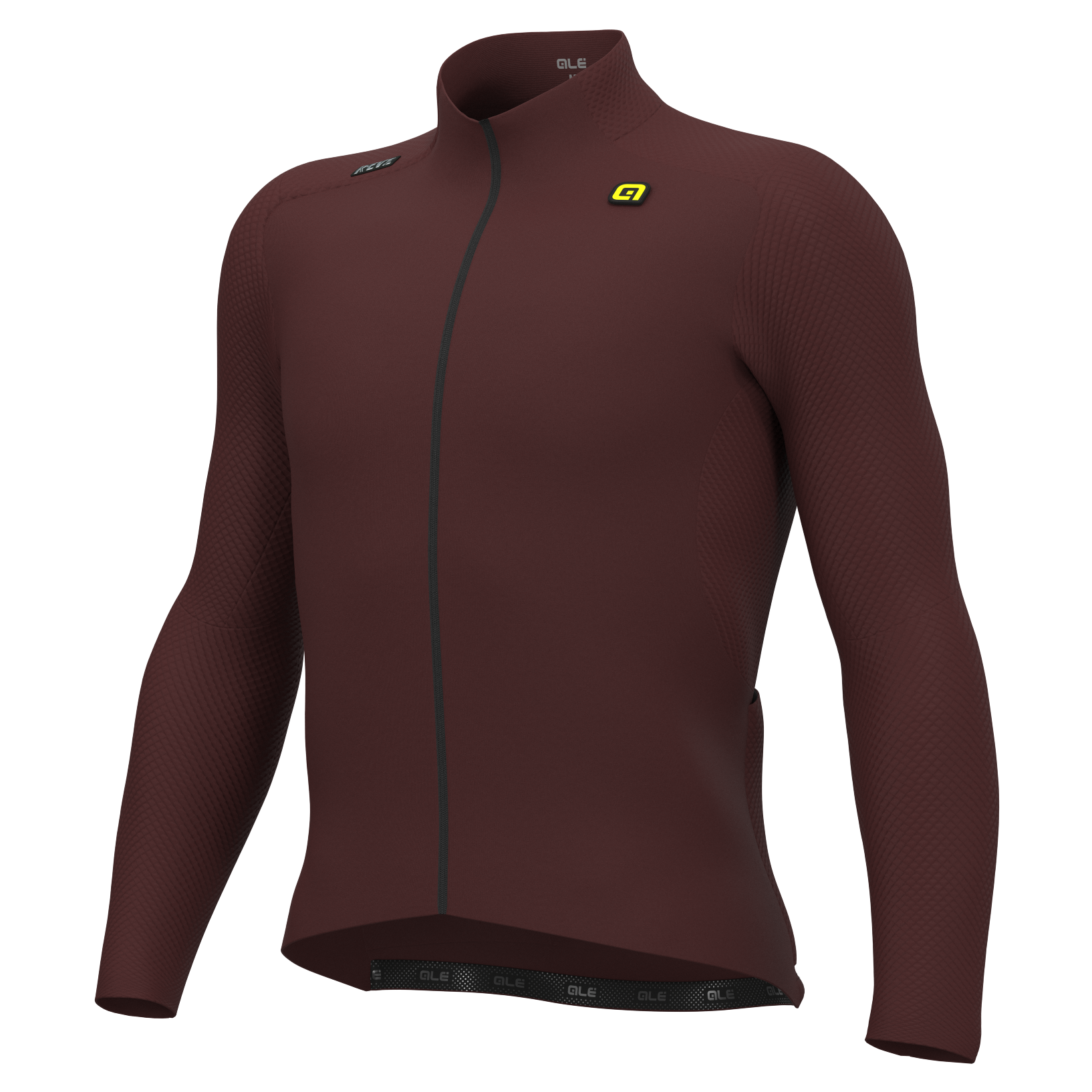 Maglia maniche lunghe Ale R-EV1 Warm Race - Bordeaux Ale