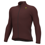 Ale R-EV1 Warm Race long sleeve jersey - Bordeaux