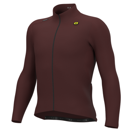 Ale R-EV1 Warm Race long sleeve jersey - Bordeaux