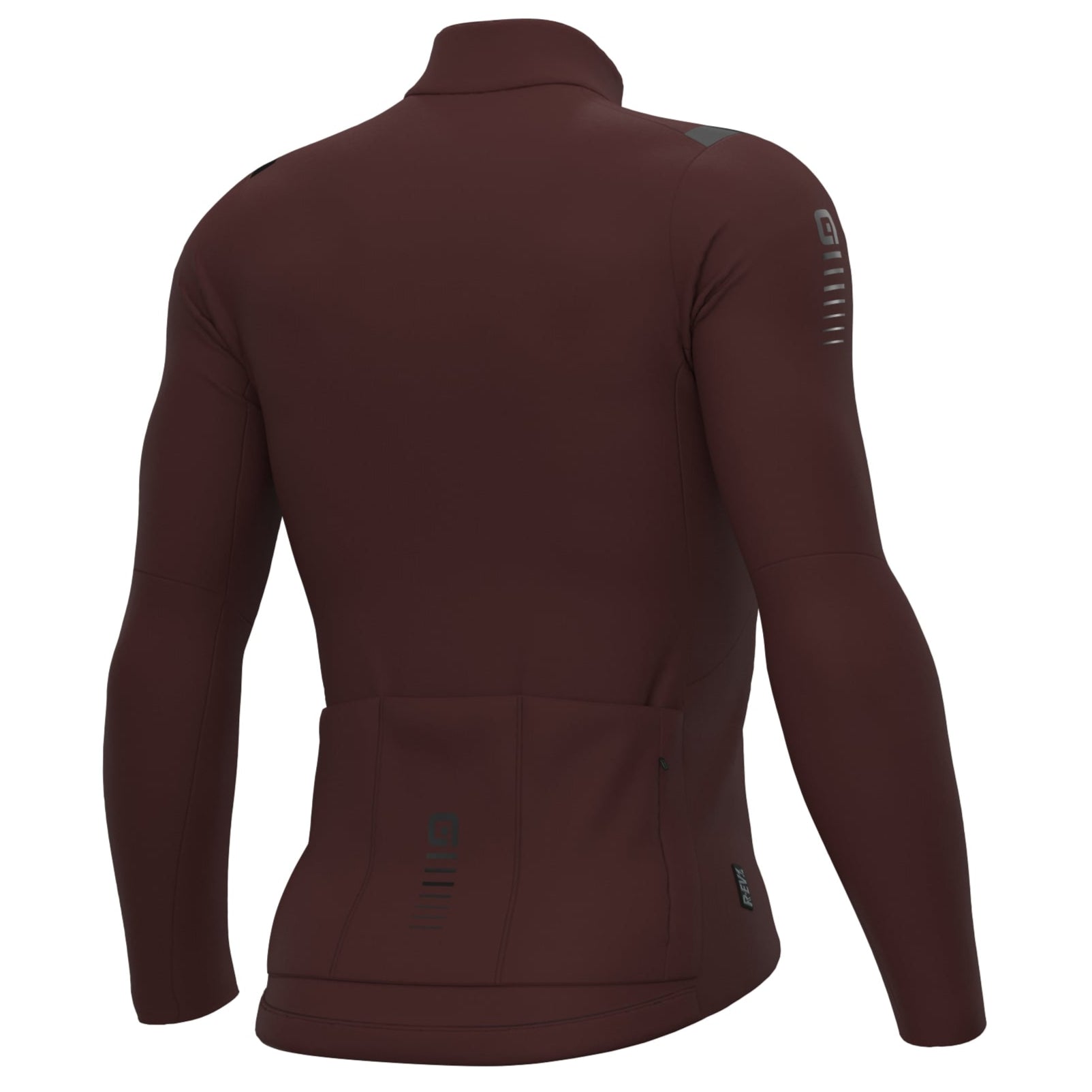 Maglia maniche lunghe Ale R-EV1 Warm Race - Bordeaux Ale