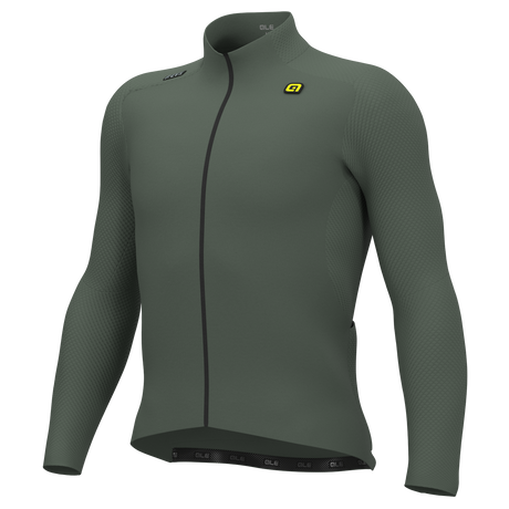 Ale R-EV1 Warm Race langarmtrikot - Grün