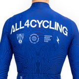 Maglia maniche lunghe All4cycling Team - The Tiger All4cycling