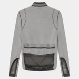 Maglia maniche lunghe Cafe du Cycliste Emilie - Antracite Café du Cycliste