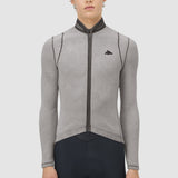 Maglia maniche lunghe Cafe du Cycliste Emilie - Antracite Café du Cycliste