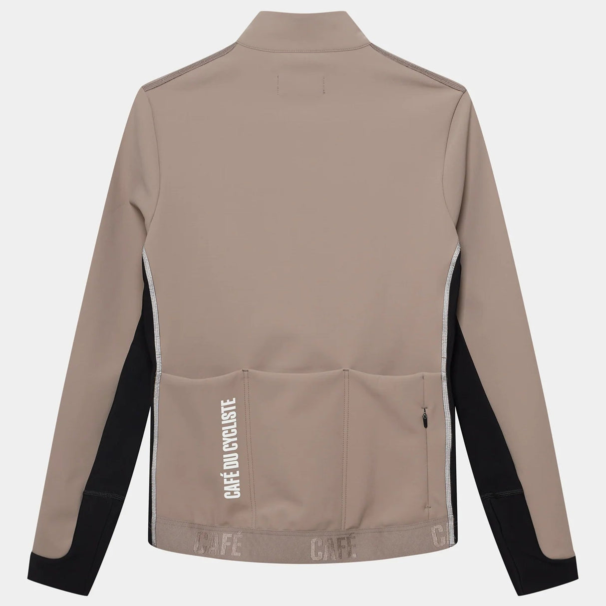 Maglia maniche lunghe Cafe du Cycliste Manon - Beige Café du Cycliste