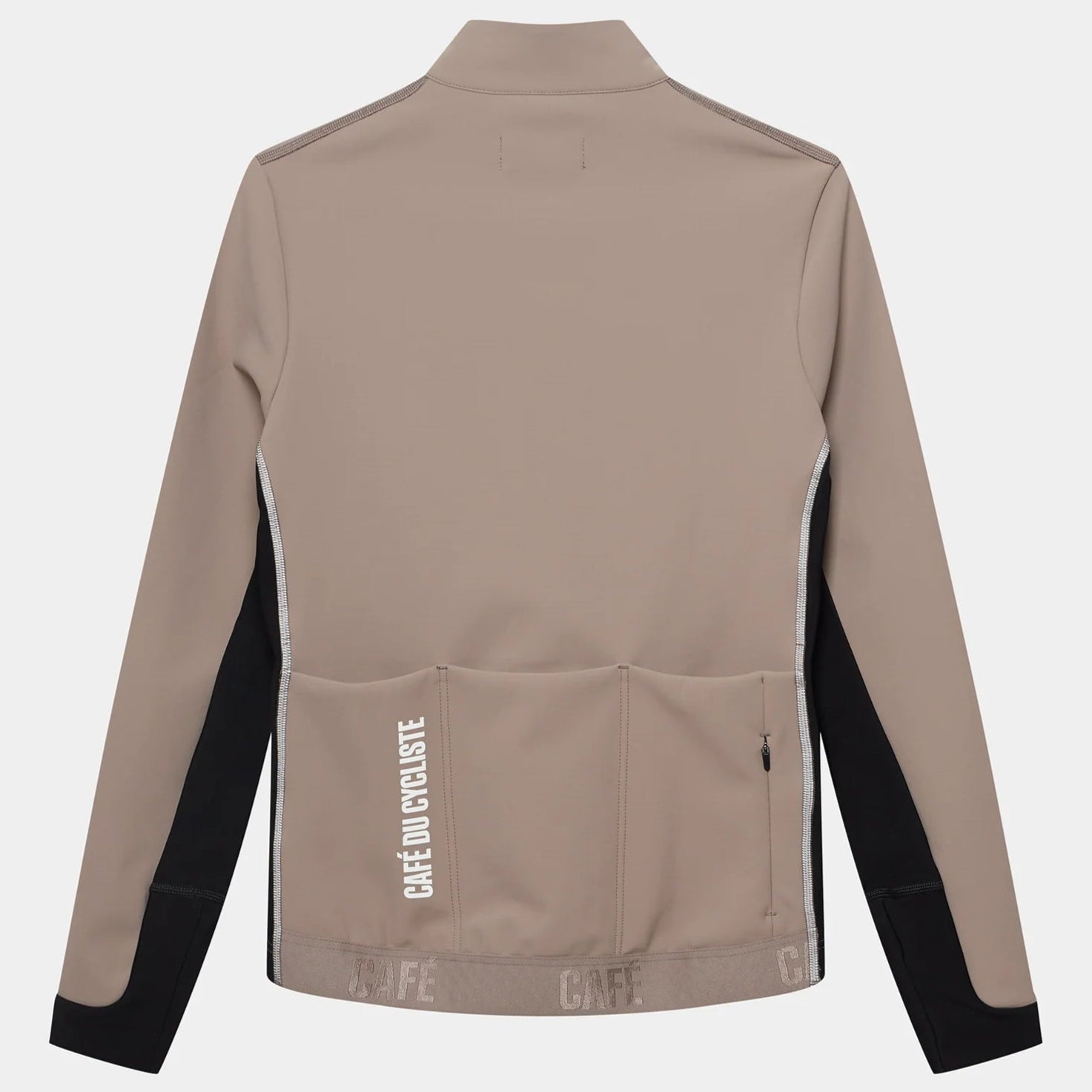 Maglia maniche lunghe Cafe du Cycliste Manon - Beige Café du Cycliste