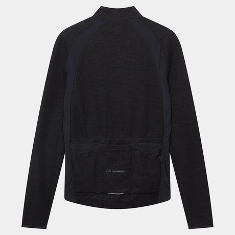 Maglia maniche lunghe Cafe du Cycliste Marguerite - Nero Café du Cycliste