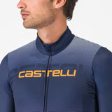 Maglia maniche lunghe Castelli Apice - Blu Castelli