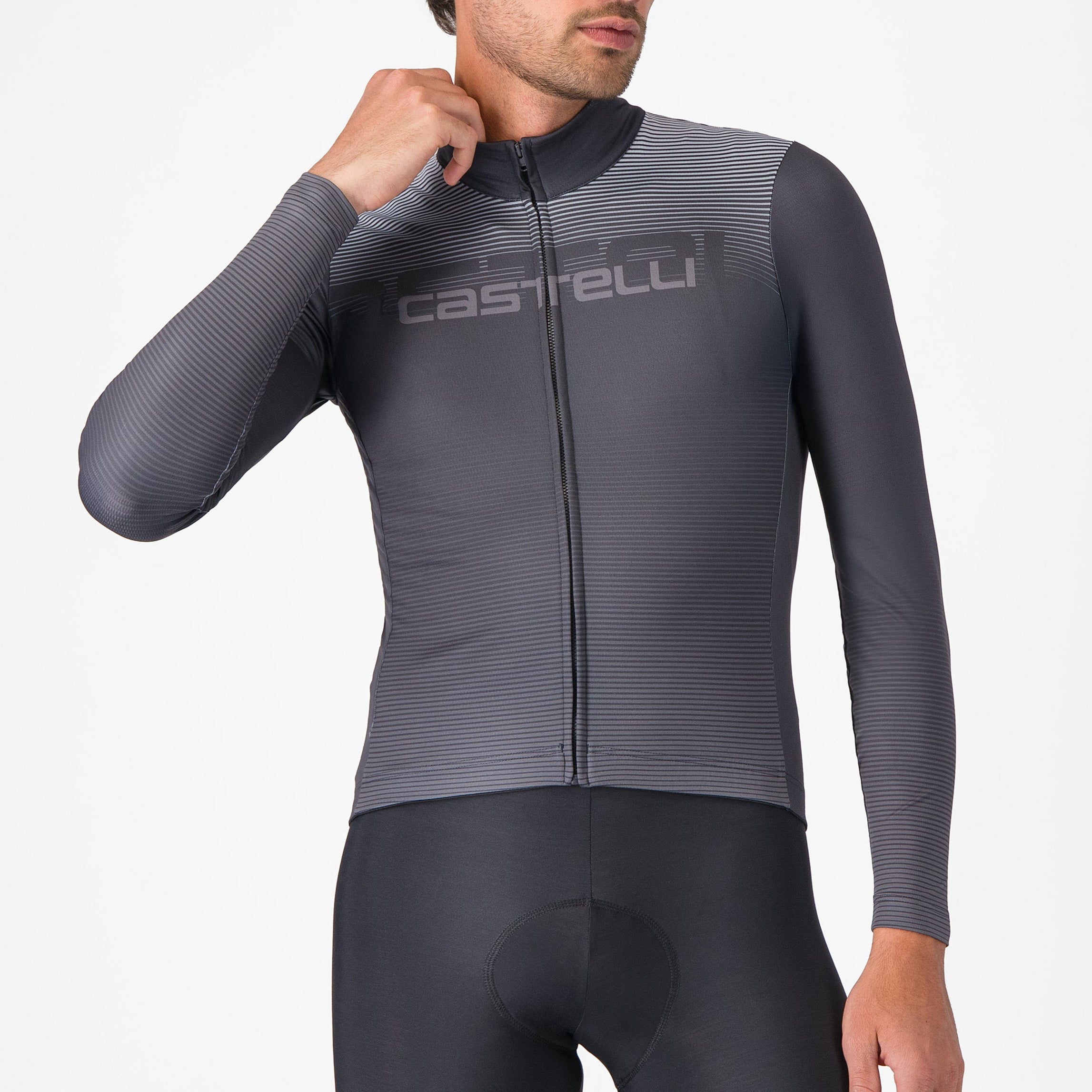 Maglia maniche lunghe Castelli Apice - Grigio Castelli