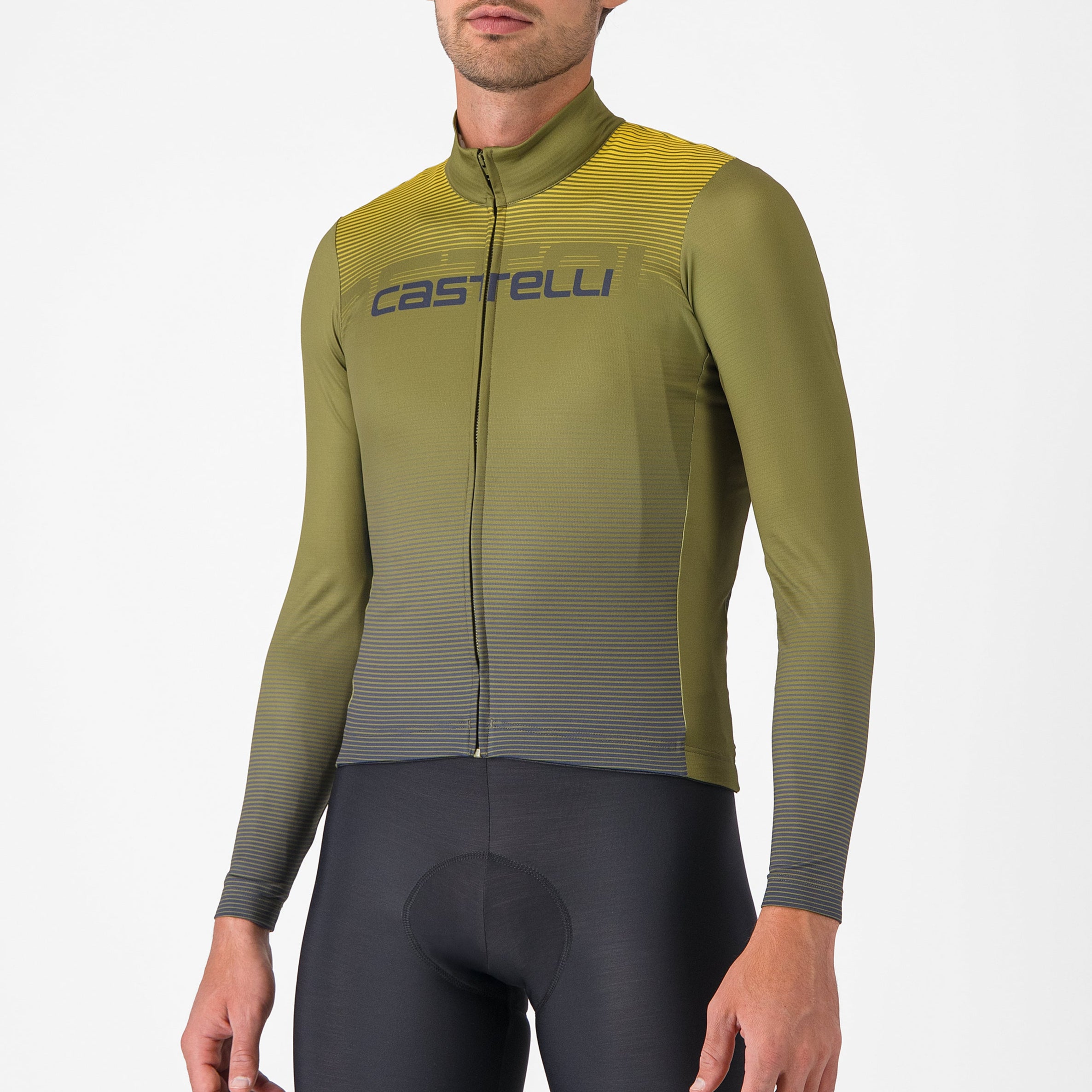 Maglia maniche lunghe Castelli Apice - Verde Castelli