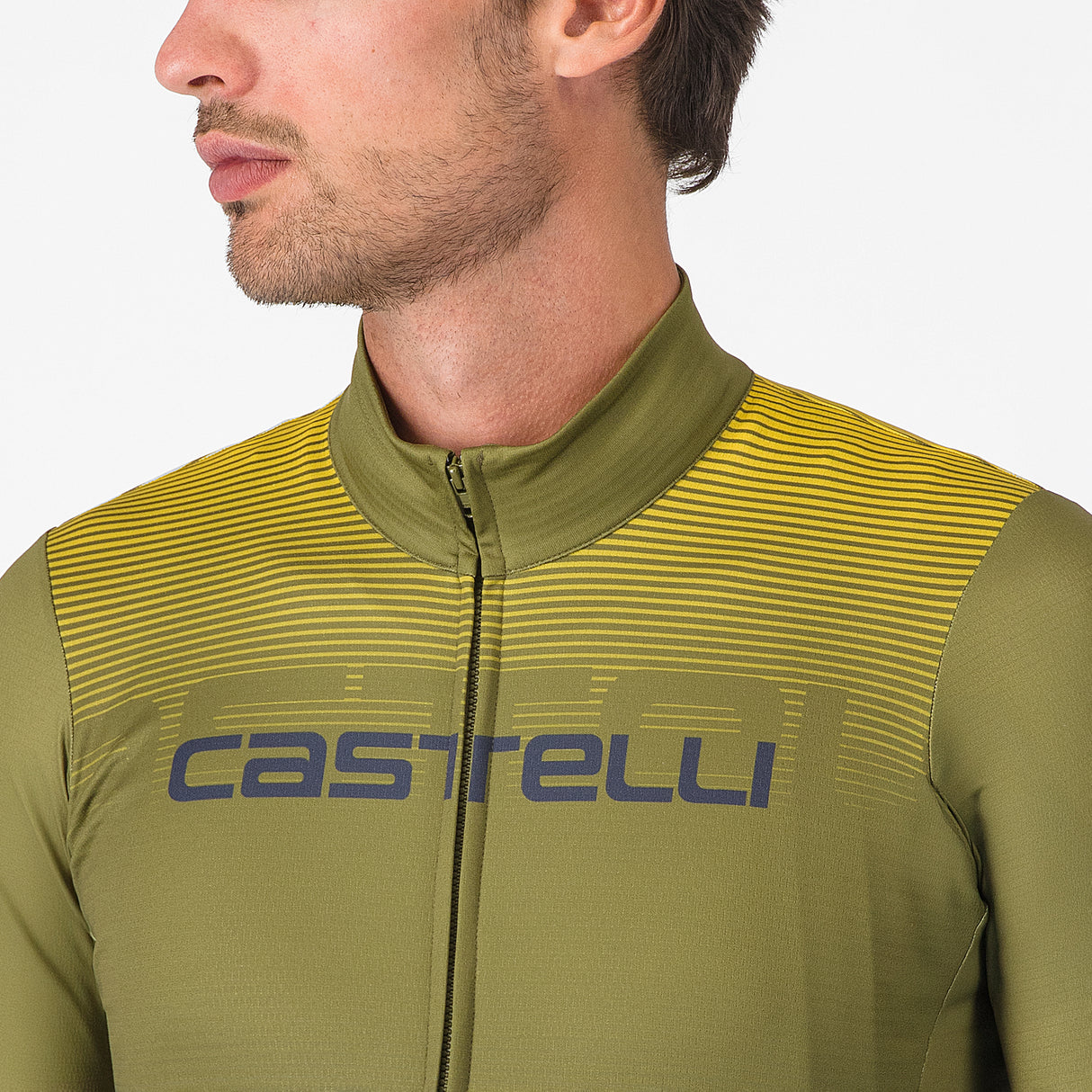 Maglia maniche lunghe Castelli Apice - Verde Castelli