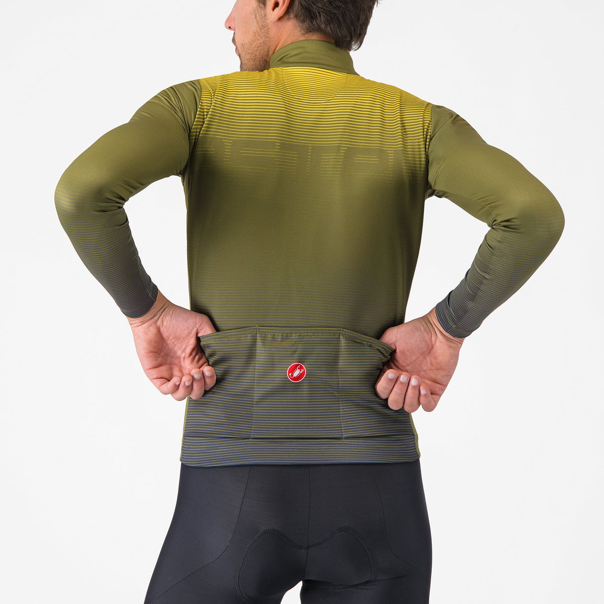 Maglia maniche lunghe Castelli Apice - Verde Castelli