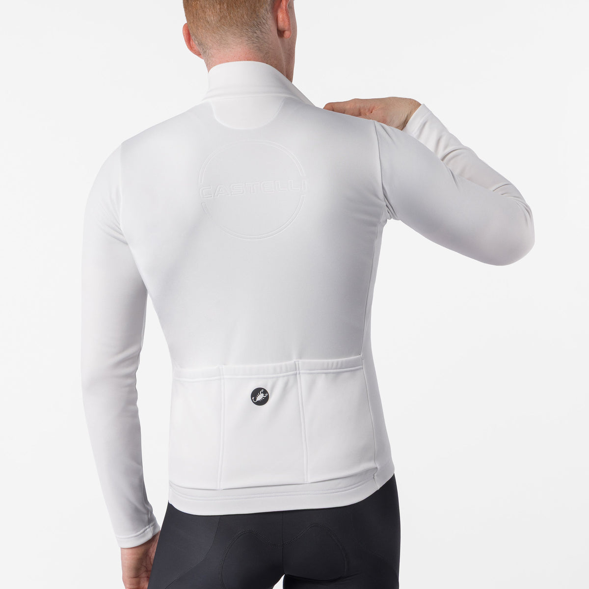 Castelli Competizione Thermal langarmtrikot - Weiss