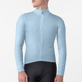 Maillot mangas largas Castelli Competizione Thermal - Azul claro