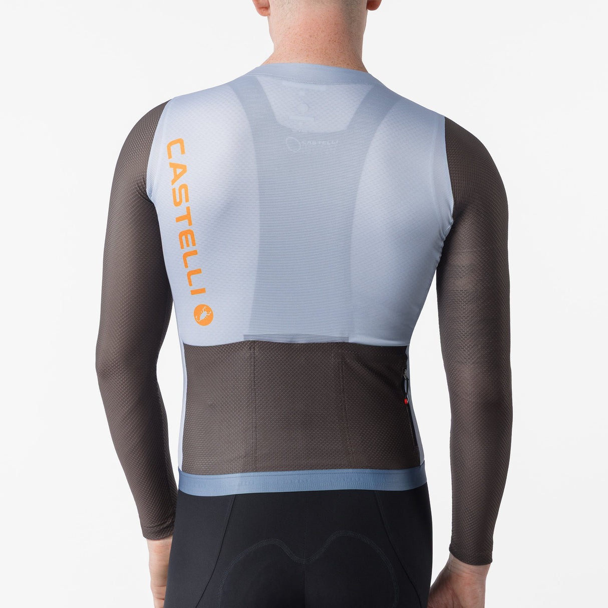 Maglia maniche lunghe Castelli Corretto - Azzurro Castelli