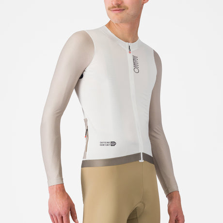 Maglia maniche lunghe Castelli Corretto - Bianco Castelli