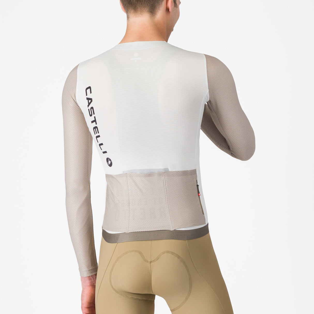 Maglia maniche lunghe Castelli Corretto - Bianco Castelli