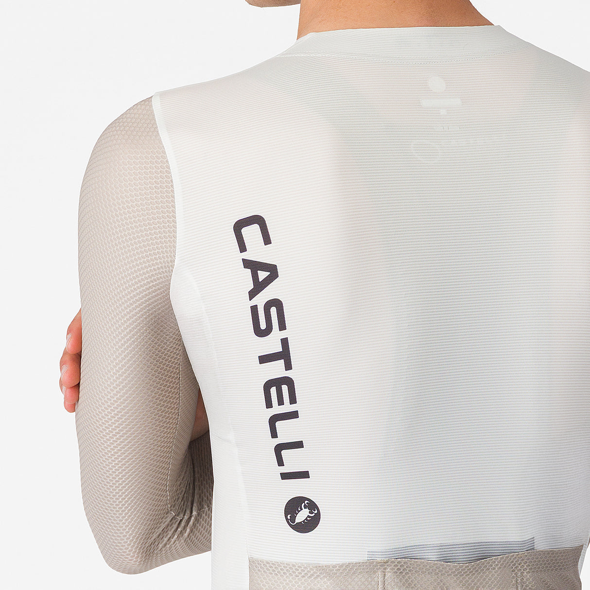 Maglia maniche lunghe Castelli Corretto - Bianco Castelli