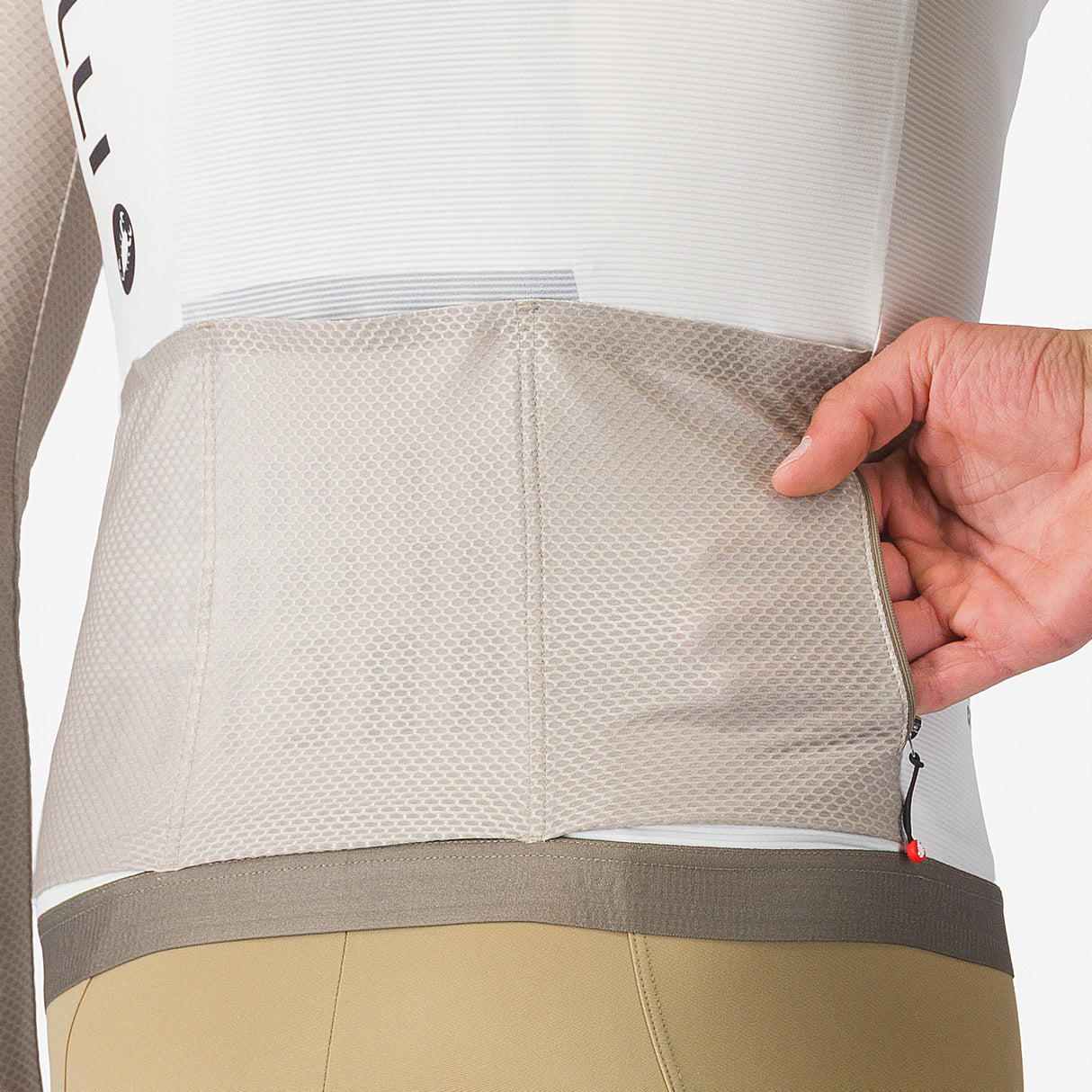 Maglia maniche lunghe Castelli Corretto - Bianco Castelli