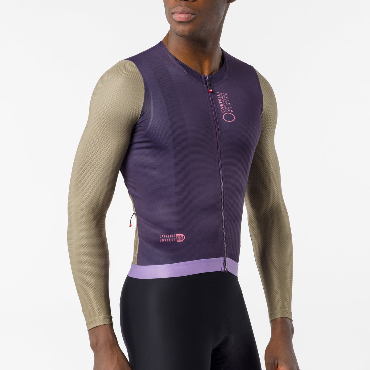 Maglia maniche lunghe Castelli Corretto - Viola Castelli